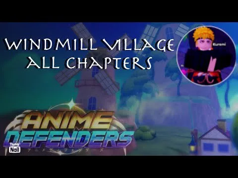 Windmill Village: All Chapters (Hard mode) | Roblox Anime Defenders